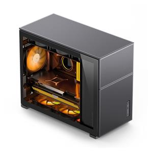 Jonsbo D31 MESH Micro-ATX Case, Tempered Glass - black