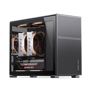 Jonsbo D31 MESH Micro-ATX Case, Tempered Glass - black 3