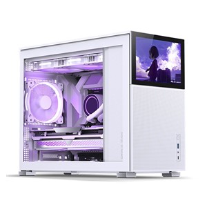 Jonsbo D31 MESH Screen Micro-ATX Case, Tempered Glass - white