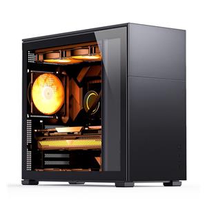 Jonsbo D41 ATX Case, Tempered Glass - black 3