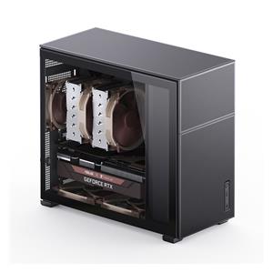 Jonsbo D41 MESH ATX Case, Tempered Glass - black 4