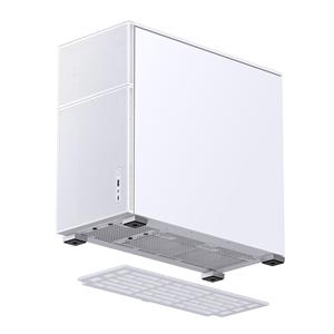 Jonsbo D41 MESH ATX Case, Tempered Glass - white