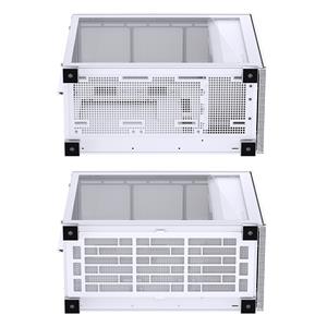 Jonsbo D41 MESH ATX Case, Tempered Glass - white 5