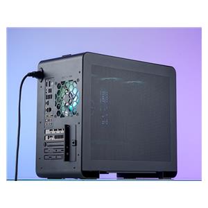 Jonsbo U4 Mini Mesh Micro-ATX Case - Black 6