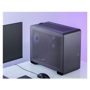 Jonsbo U4 Mini Mesh Micro-ATX Case - Black 7