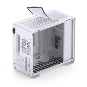 Jonsbo U4 Mini Micro-ATX Case, Tempered Glass - white 7