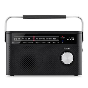 JVC RA-E315B Portable radio Black