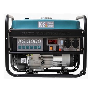 KÖNNER & SÖHNEN GASOLINE POWER GENERATOR 2.6kW 230V KS 3000