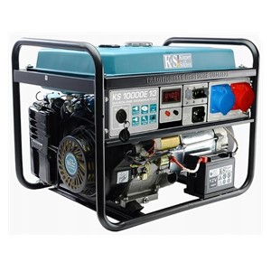 KÖNNER & SÖHNEN PETROL GENERATOR 7.5kW 230 /400V ELECTRIC START AVR VST KS10000E1 /3