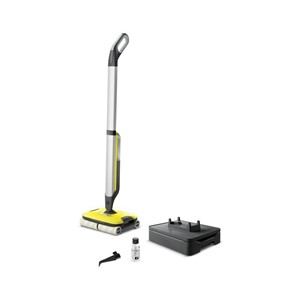 Kärcher FC 7 Cordless Electric broom Battery Dry&wet Bagless Silver, Yellow