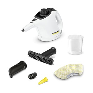 Kärcher SC 1 Cylinder steam cleaner 1200 W Black, White