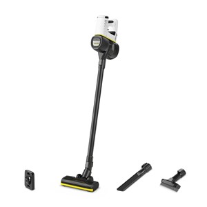 Kärcher VC 4 handheld vacuum Black, Yellow Bagless