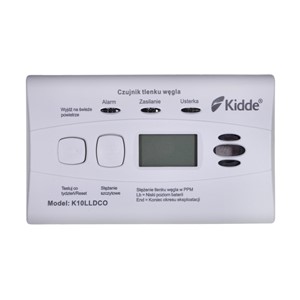 K10LLDCO KIDDE CARBON MONOXIDE AND CARBON MONOXIDE DETECTOR