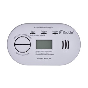 K5DCO KIDDE CARBON MONOXIDE AND CARBON MONOXIDE DETECTOR