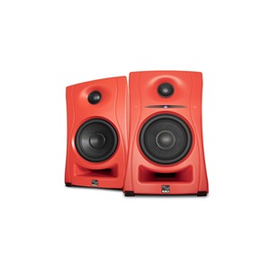Kali Audio LP-UNF-R - a pair of Bluetooth monitor speakers (red)