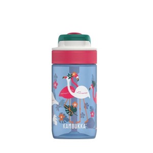 Kambukka Lagoon 400ml Blue Flamingo baby water bottle