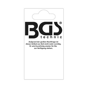 BGS Kartica za prodajni pano | 52 x 98 mm | 1 list s 12 komada