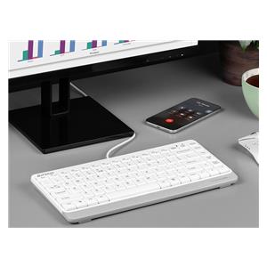 Keyboard A4Tech FSTYLER FK11 White A4TKLA47119 5