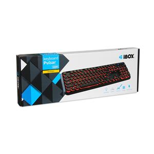 KEYBOARD I-BOX PULSAR IKS620, LED, WIRED 9