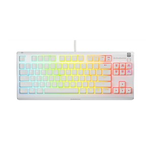 Keyboard SteelSeries Apex 3 TKL US, white