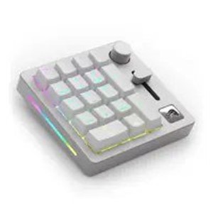 Keychron GMMK Numpad keyboard Home /Office USB + RF Wireless + Bluetooth White