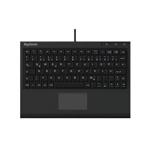 KeySonic ACK-3410 (DE) keyboard Office USB QWERTZ German Black