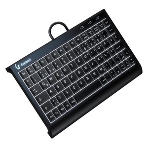 KeySonic KSK-3011ELC (DE) keyboard Home USB QWERTZ German Black