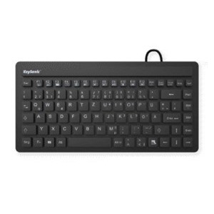 KeySonic KSK-3230IN (DE) keyboard Universal USB QWERTZ German Black
