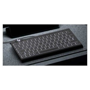 KeySonic KSK-5010ELC (DE) keyboard Home USB QWERTZ German Black