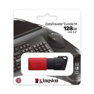 Kingston Exodia 128GB USB 3.2. Red 4