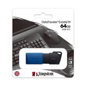 Kingston Exodia 64GB USB 3.2. Blue 4