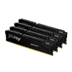 Kingston Technology FURY Beast 128GB 5600MT /s DDR5 CL40 DIMM (Kit of 4) Black XMP
