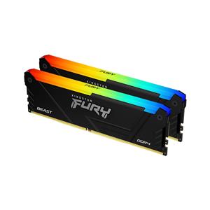 Kingston Technology FURY Beast 32GB 3200MT /s DDR4 CL16 DIMM (Kit of 2) 1Gx8 RGB