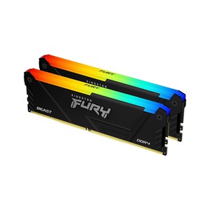Kingston Technology FURY Beast 32GB 3200MT /s DDR4 CL16 DIMM (Kit of 2) RGB