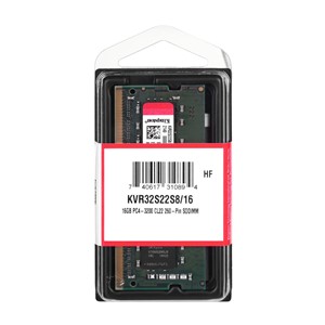 Kingston Technology KVR32S22S8 /16 memory module 16 GB 1 x 16 GB DDR4 3200 MHz
