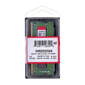 Kingston Technology ValueRAM KVR32S22S8 /8 memory module 8 GB 1 x 8 GB DDR4 3200 MHz