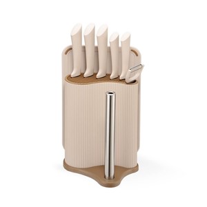 Kitchen cutting set MAESTRO MR-1413 Knife set (MR-1413-BEIGE) Beige