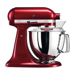 KitchenAid 5KSM175PSECA Artisan food processor 300 W 4.8 L Red