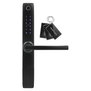 Klamka z kontrolerem dostępu EURA ELH-20H4 Black