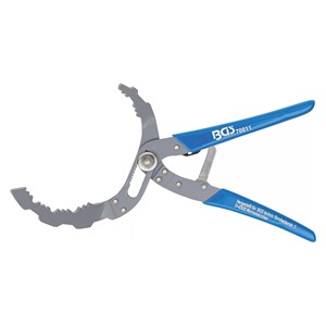 BGS Kliješta za filtar ulja | samopodesiva | Ø 60 - 120 mm | savijena za 30°