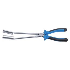 BGS Kliješta za utikač svjećice | 290 mm | savijena za 30°