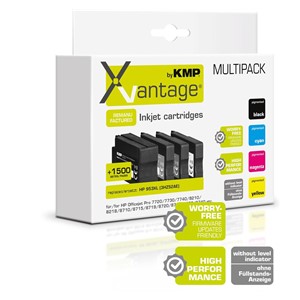 KMP 1747,4085 ink cartridge 4 pc(s) Compatible Black, Cyan, Magenta, Yellow