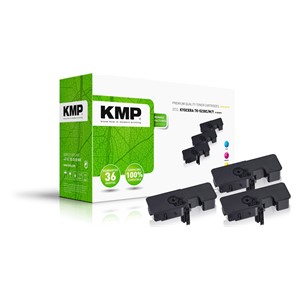 KMP 2911,3030 toner cartridge 3 pc(s) Compatible Cyan, Magenta, Yellow