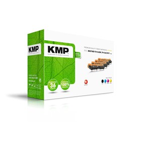 KMP MULTIPACK B-T58V toner cartridge 4 pc(s) Compatible Black, Cyan, Magenta, Yellow