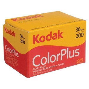 Kodak ColorPlus 200 colour film 36 shots