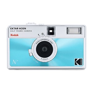 Kodak EKTAR H35N Compact film camera 35 mm Blue, Silver