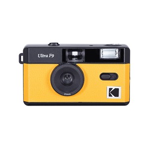 Kodak Ultra F9 Compact film camera 35 mm Black, Yellow