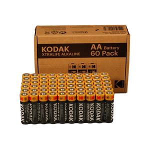 Kodak XTRALIFE alkaline AA battery (60 pack)