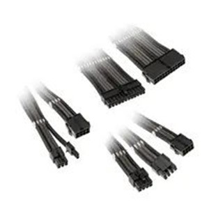 Kolink Core Adept Braided Cable Extension Kit - Black /Gunmetal
