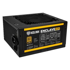 Kolink Enclave 80 PLUS Gold PSU, modular - 500 Watt